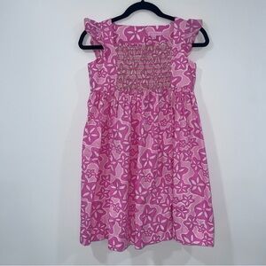 Lilly Pulitzer Pink Floral Kids Dress